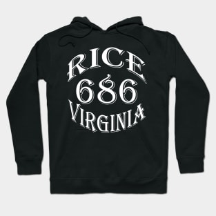 686 RICE VA (WHITE) Hoodie